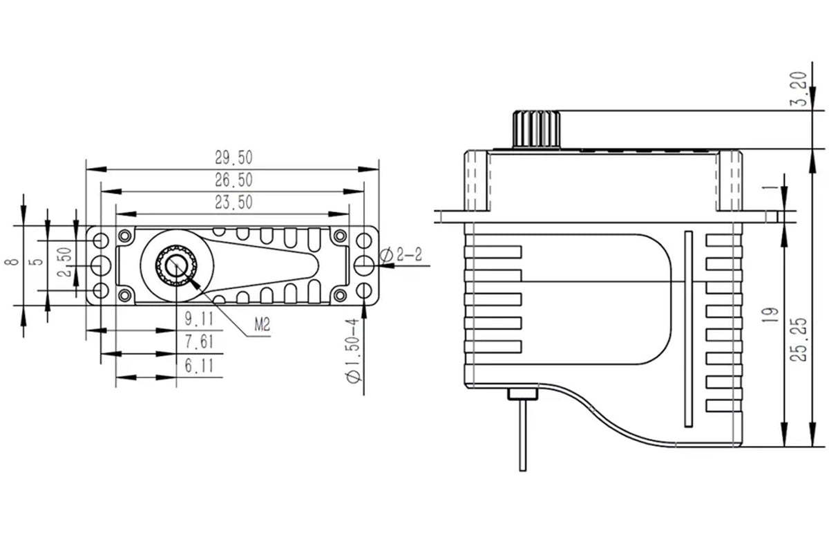 KST HS08-B HV 5.2KG Servo
