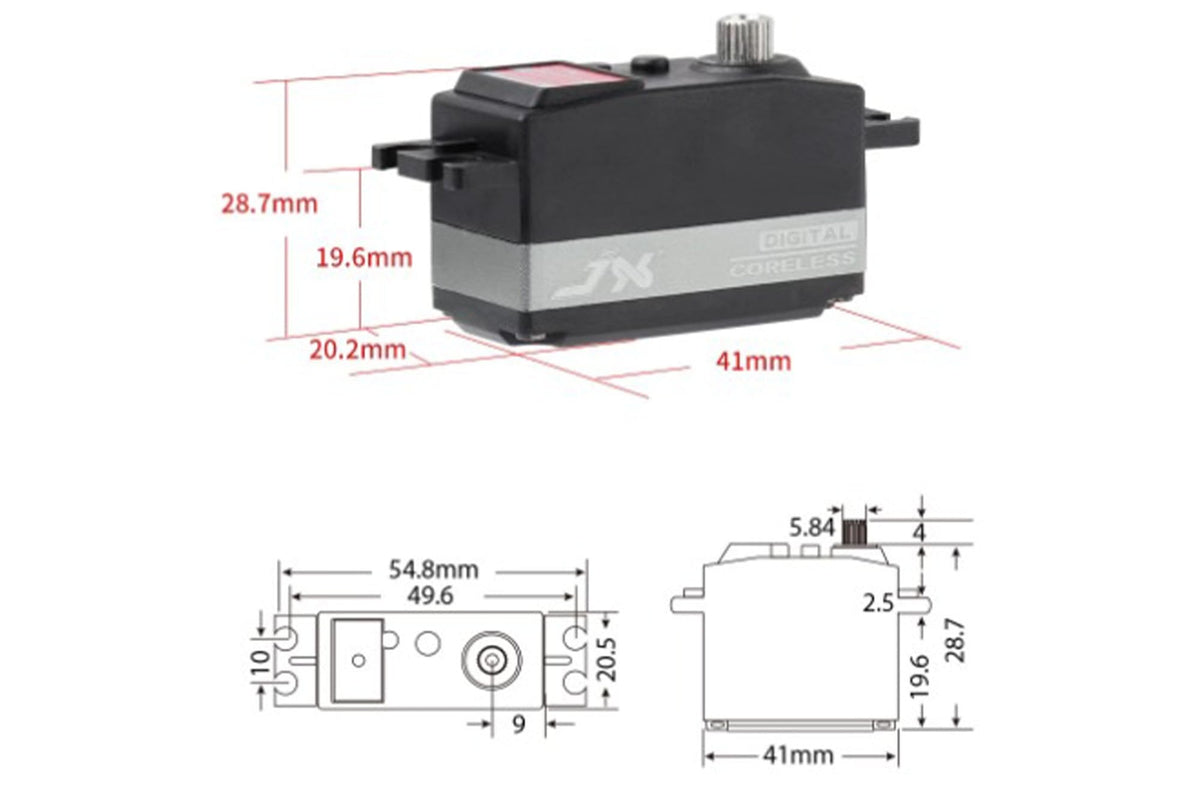 JX Servo PDI-4410MG