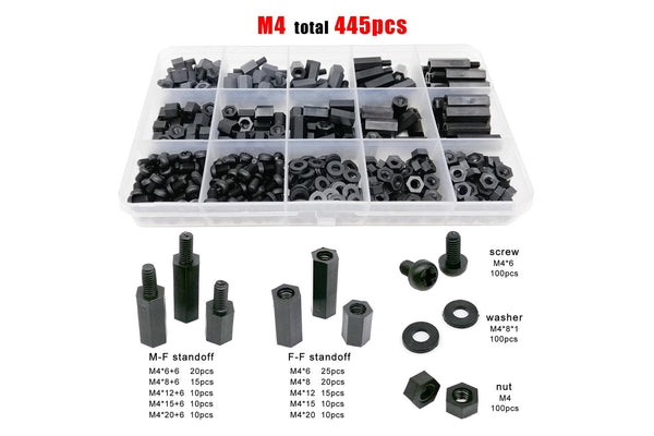 3DXR- Nylon Standoffs Assortment Kit