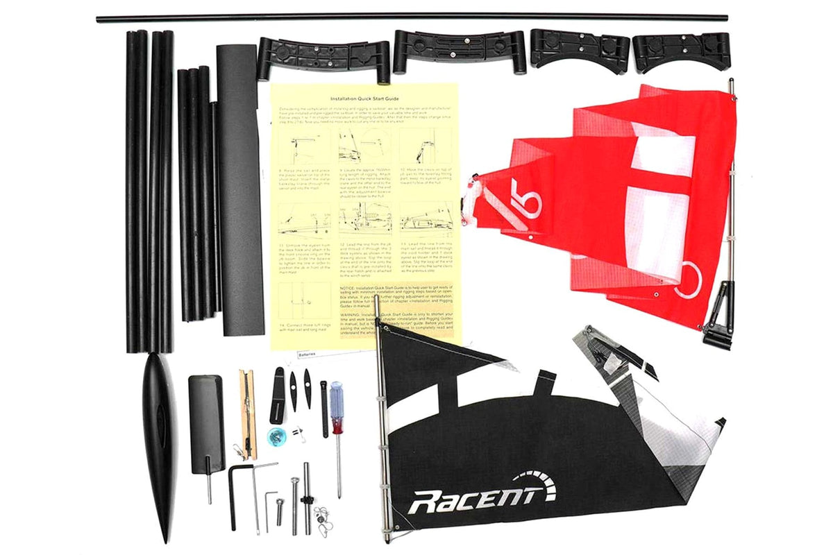 Volantex RC COMPASS RG65 class competition sailboat 650mm Ready To Race