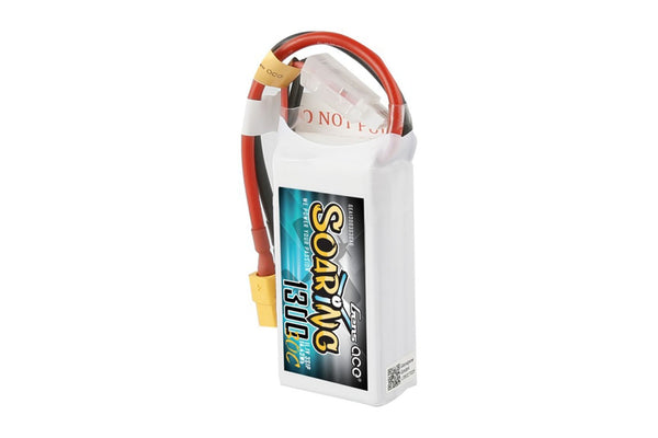Gens Ace Soaring- 1300mAh 30C 3S1P 11.1V Lipo with XT60