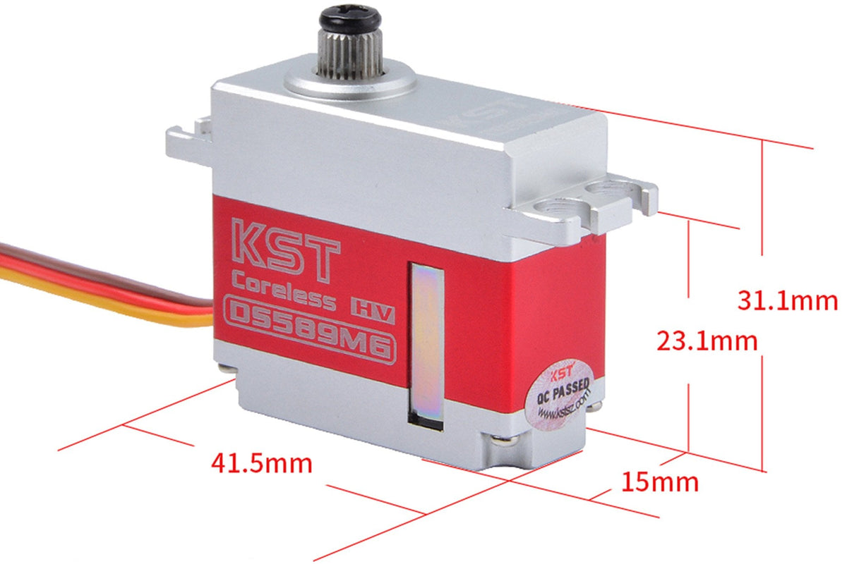 KST DS589MG 9.2KG 0.08sec Digital HV Metal Gear Servo