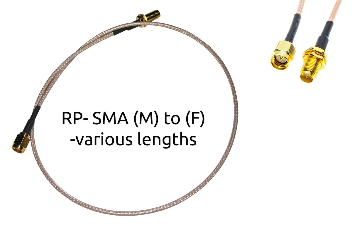 3DXR- RP-SMA(M)-RP-SMA(F) RF Extension Cable