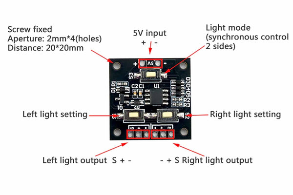 HEE WING T1 Ranger/F01 RGB 1.0 Full-colour Driver plate
