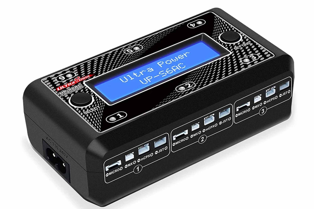 Ultra Power UP-S6AC 6 Channels 1S AC/DC Charger