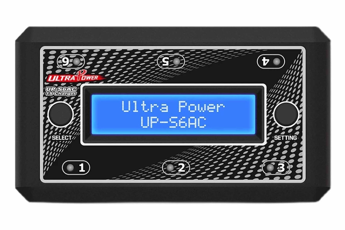 Ultra Power UP-S6AC 6 Channels 1S AC/DC Charger