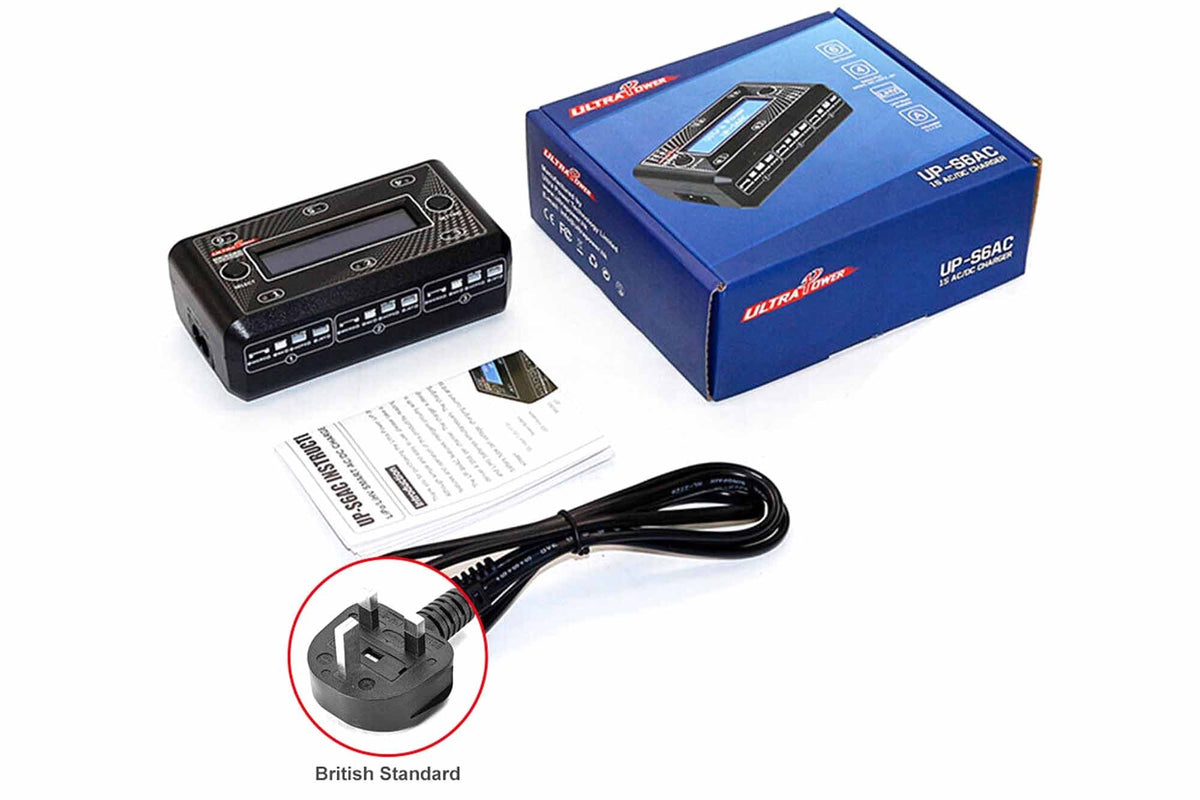 Ultra Power UP-S6AC 6 Channels 1S AC/DC Charger