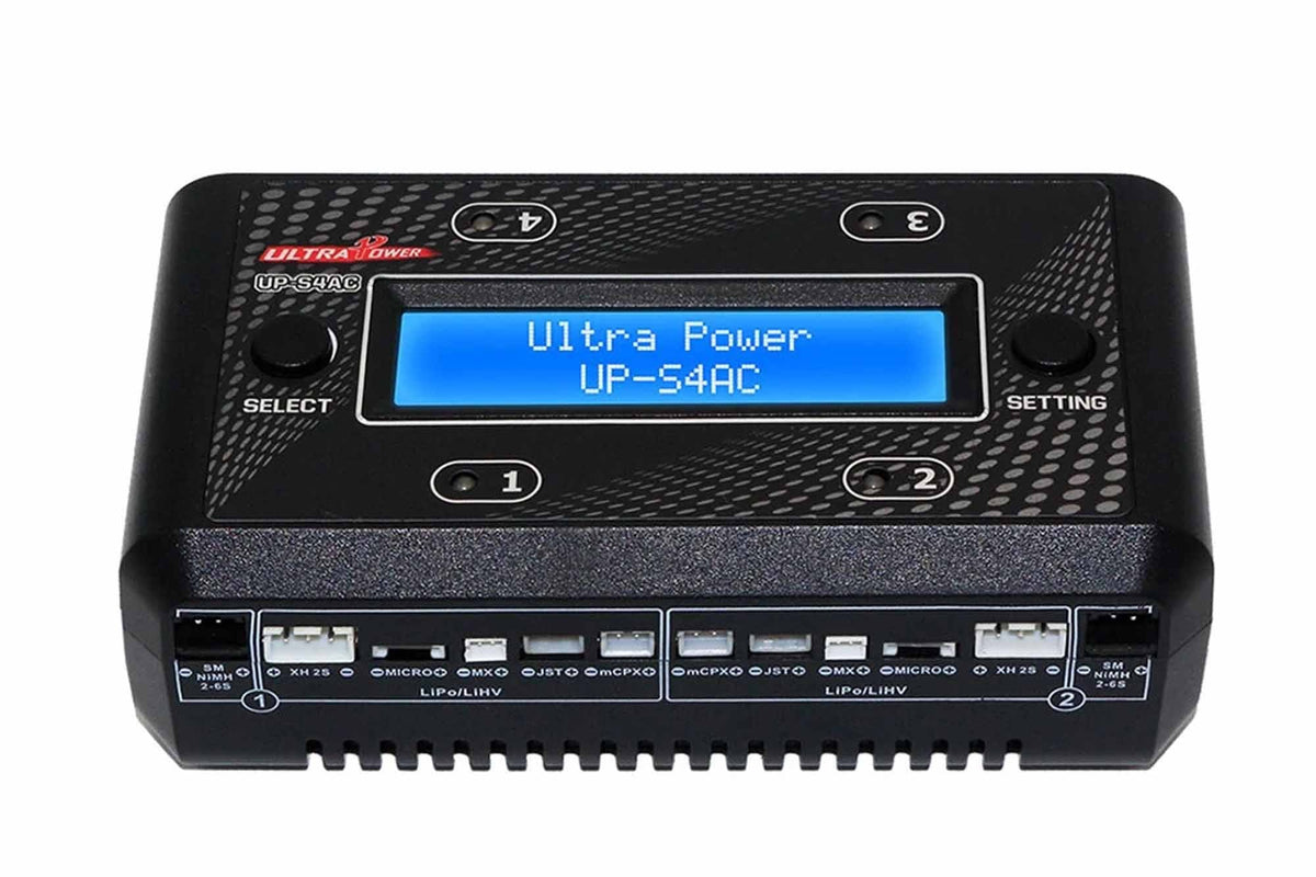 Ultra Power- UP-S4AC Four Channel AC/DC Charger