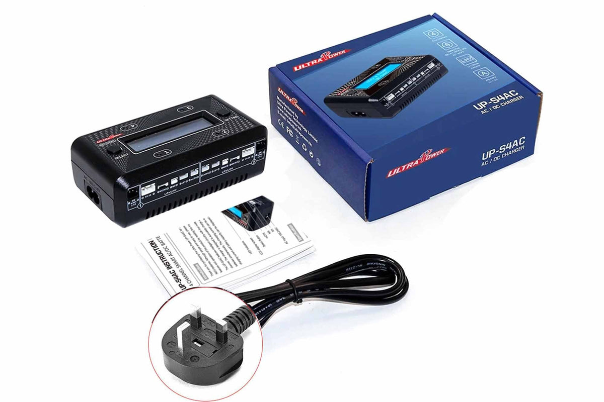 Ultra Power- UP-S4AC Four Channel AC/DC Charger