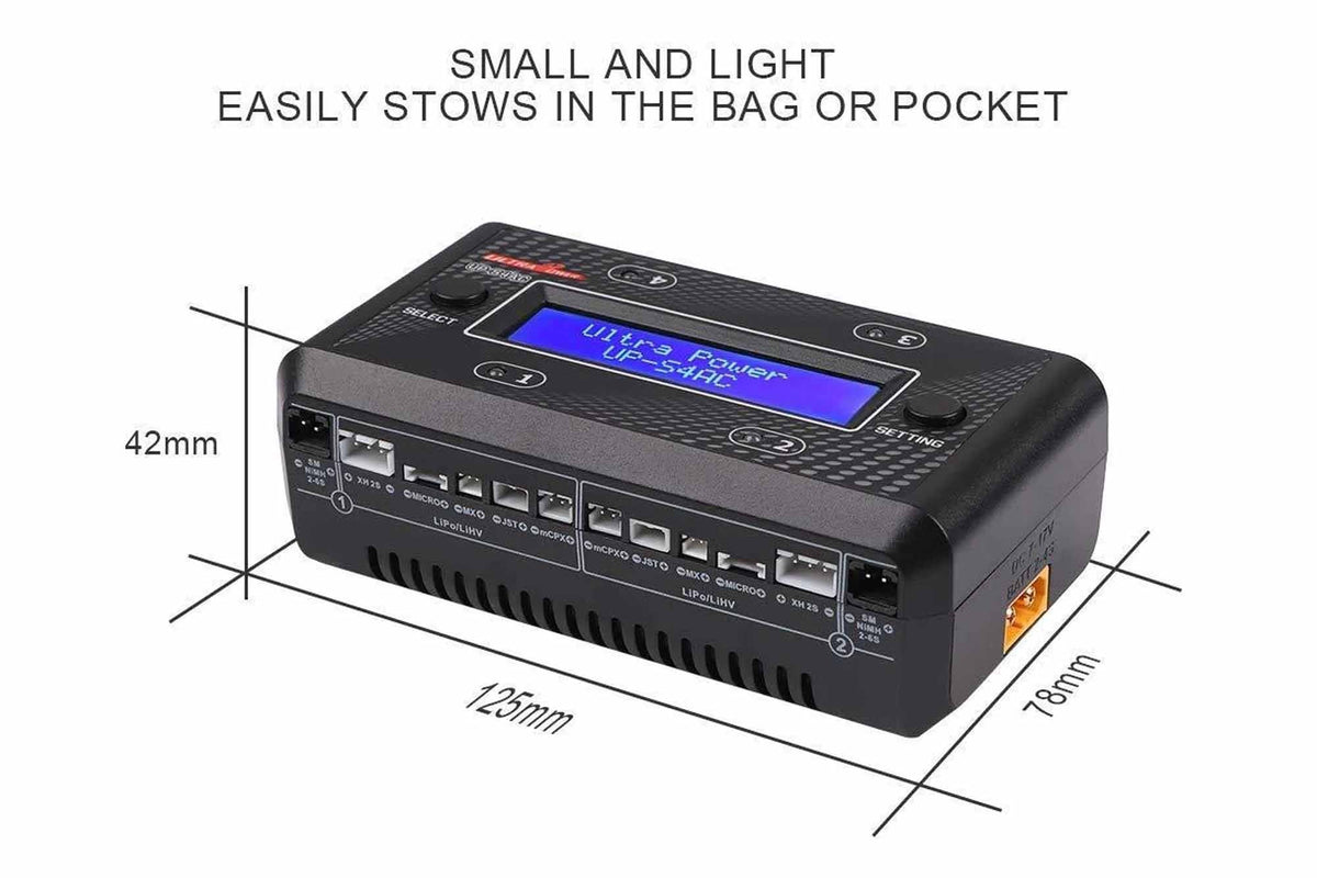 Ultra Power- UP-S4AC Four Channel AC/DC Charger
