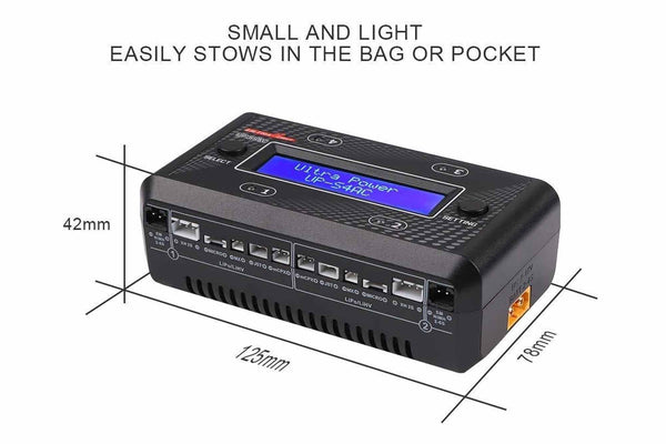 Ultra Power- UP-S4AC Four Channel AC/DC Charger