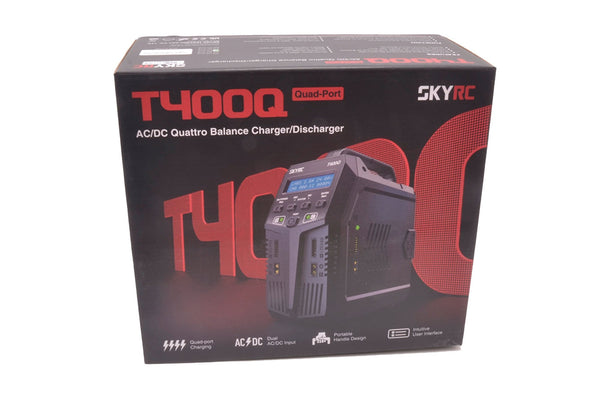 SkyRC - T400Q AC/DC Quattro Balance Charger/Discharger