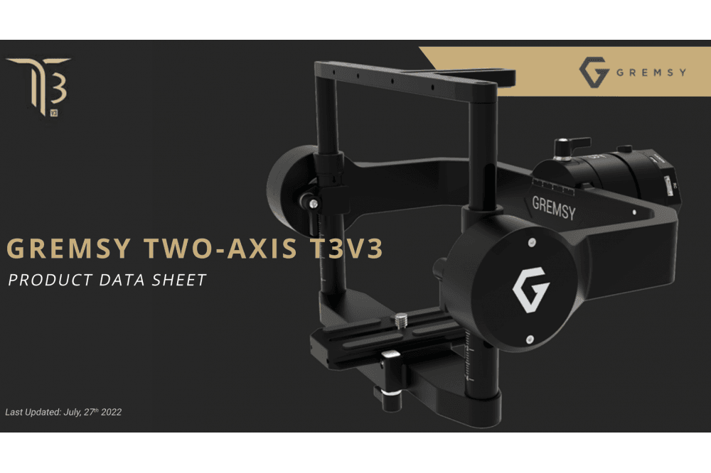 GREMSY - T3V3- TWO AXIS