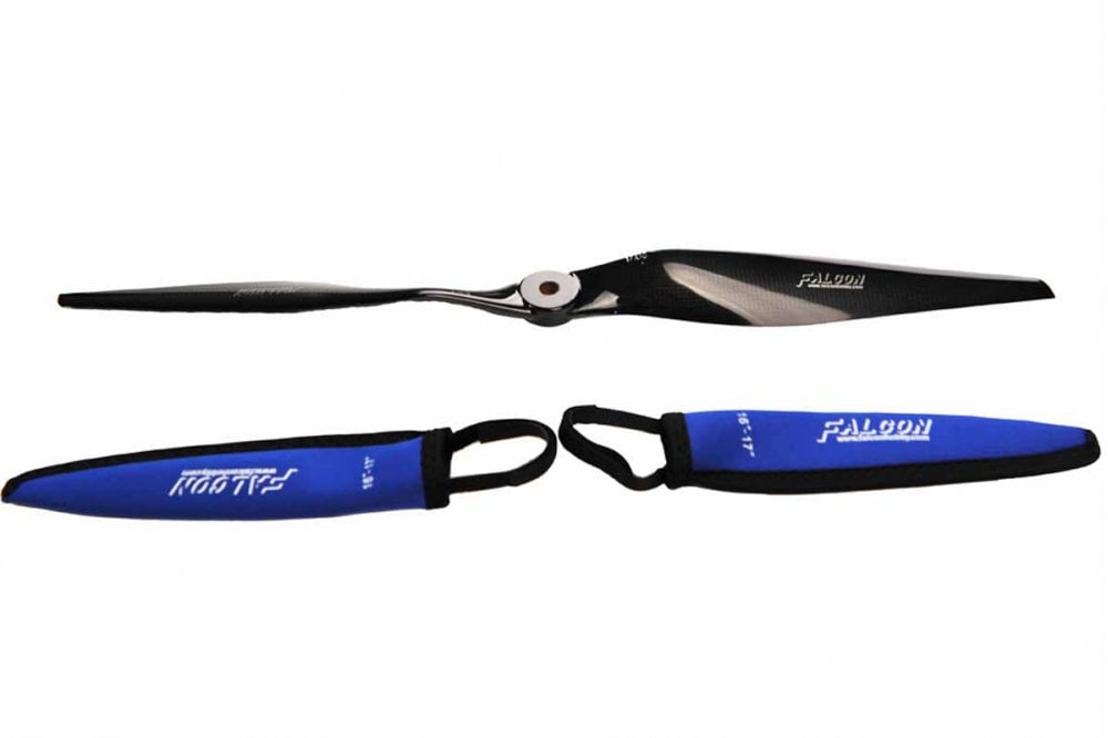Falcon Carbon Two Blade Electric Propeller (Bigger Centre hub)