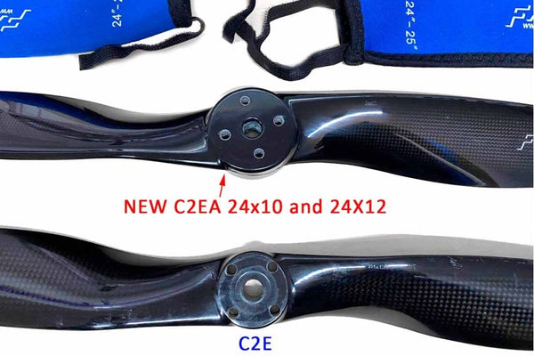 Falcon Carbon Two Blade Electric Propeller (Bigger Centre hub)
