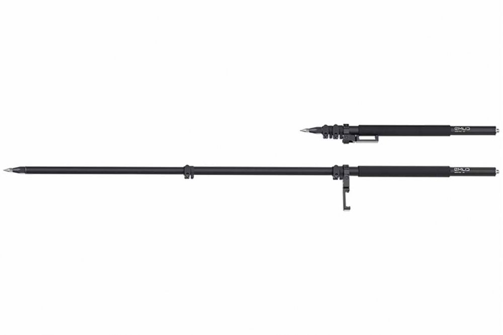 Emlid Survey Pole with a smartphone mount