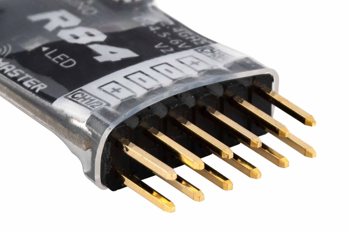 RadioMaster - R84 V2- 4ch Frsky D8, D16 & SFHSS Compatible PWM Receiver