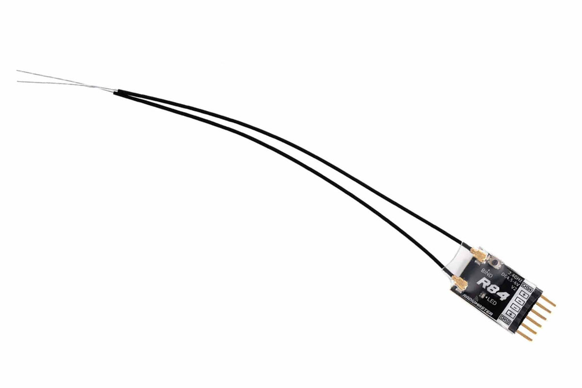 RadioMaster - R84 V2- 4ch Frsky D8, D16 & SFHSS Compatible PWM Receiver