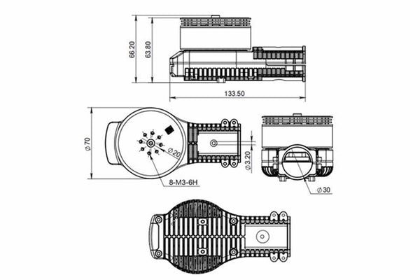 Hobbywing - X6 Plus Power System - (1 Pair CW/CCW)