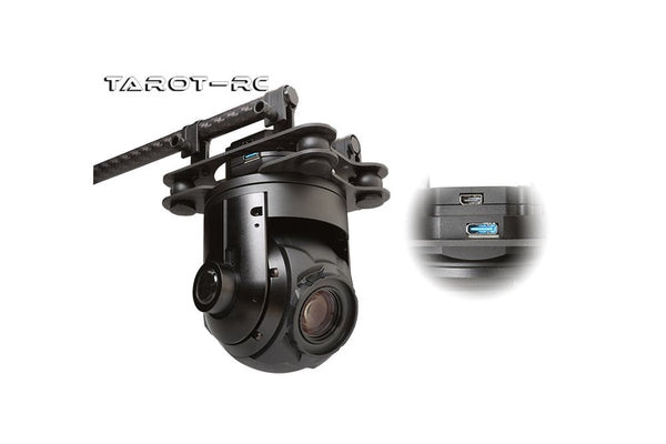 Tarot - 10X two-axis ball pod gimbal HDMI output - T10X-2A