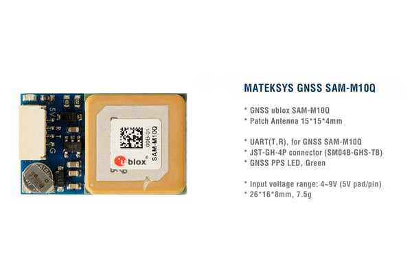 Matek Systems - GNSS SAM-M10Q