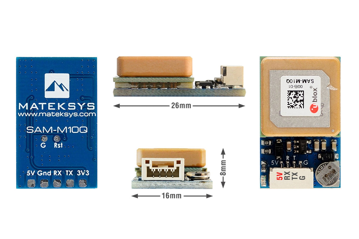Matek Systems - GNSS SAM-M10Q