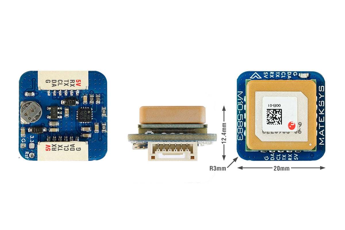 Matek Systems - GNSS & COMPASS, M10Q-5883
