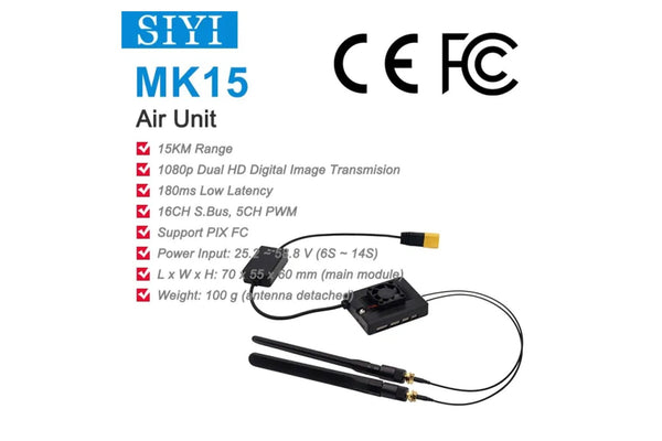 SIYI- MK15 Agriculture