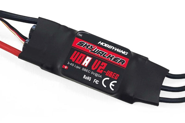 Hobbywing- Skywalker 40A V2 UBEC 3-4s