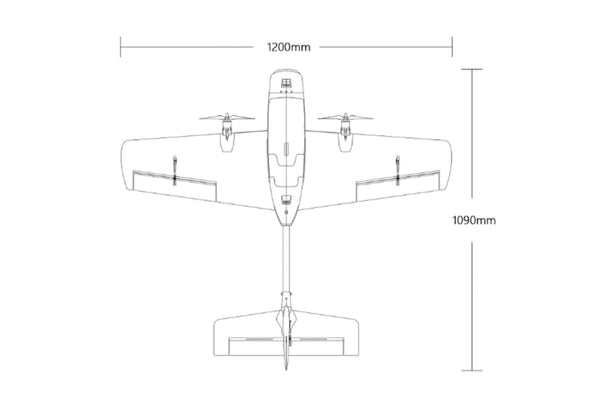 Hee Wing- T2 Cruza, 1.2M Wingspan PNP