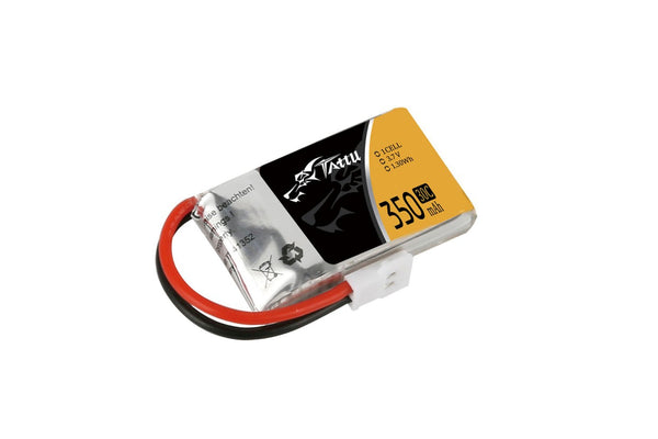 Gens Ace- Tattu, 350mAh 30C 1S1P 3.7V Lipo with Molex Plug