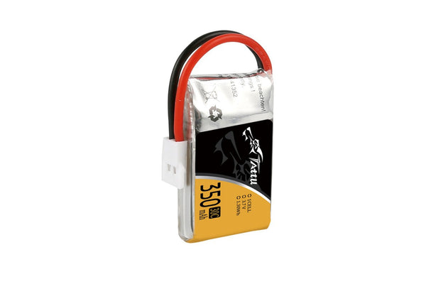 Gens Ace- Tattu, 350mAh 30C 1S1P 3.7V Lipo with Molex Plug