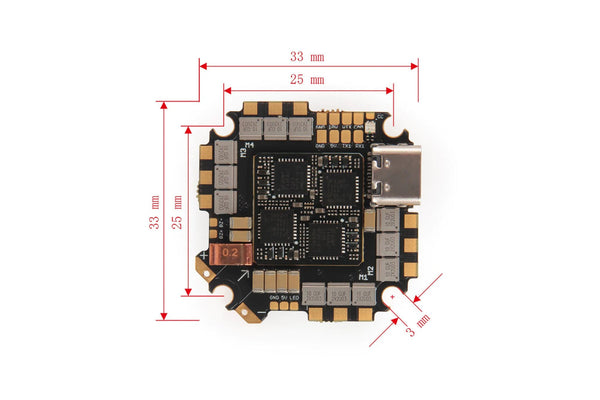 Holybro - Kakute G4 AIO FC w/35A ESC (AM32)