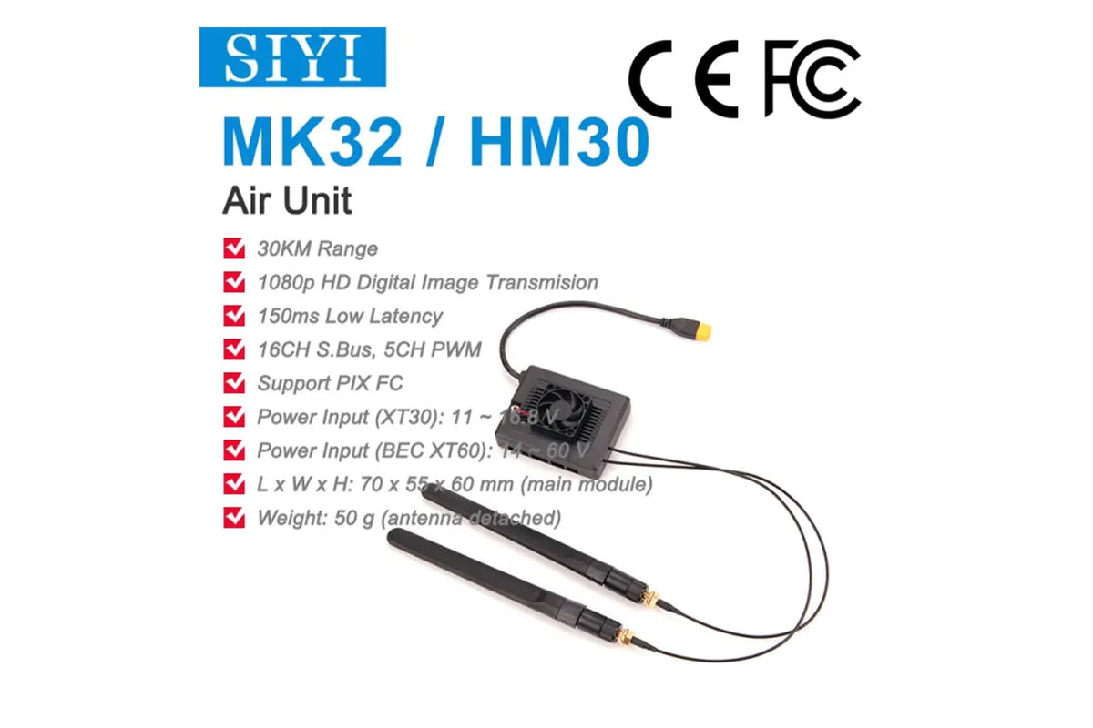 SIYI MK15/MK32/HM30/Unit RC 7 Spare parts