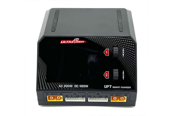 UltraPower - UP7 400W 10A Two Channel 2-6s AC Charger