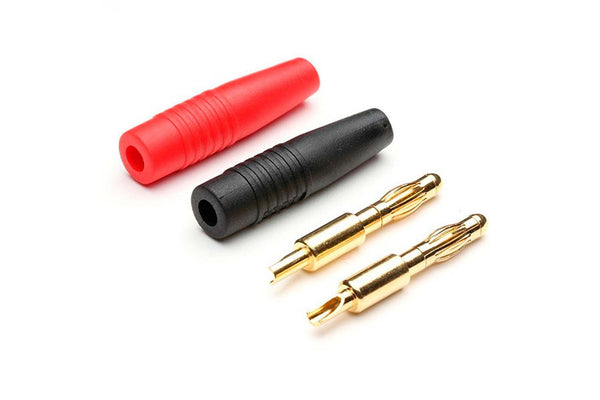 Amass - AM-1018 M+F Black and Red- 1x Pair