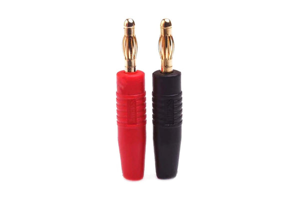 Amass - AM-1018 M+F Black and Red- 1x Pair