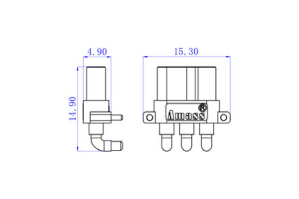 Amass - MR30PW - F - 1 Pcs