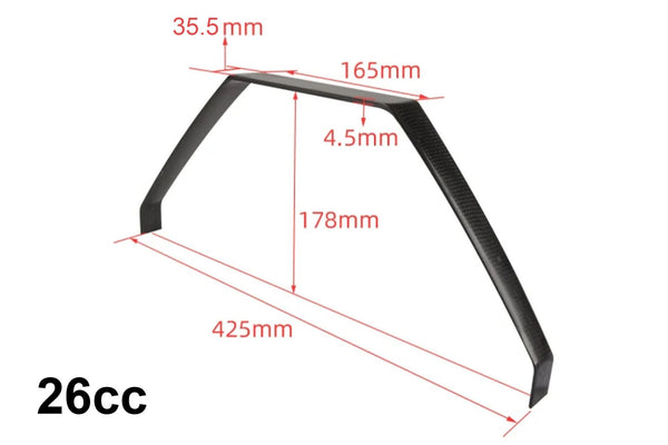 3DXR - Carbon Fibre Landing Gear for RC Fixed Wing Airplane