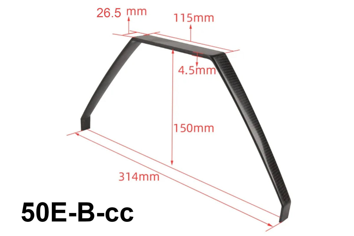 3DXR - Carbon Fibre Landing Gear for RC Fixed Wing Airplane