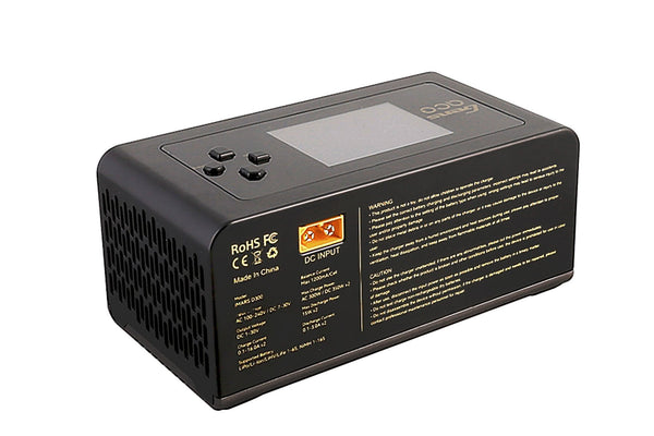 Gens Ace- G-Tech, IMARS D300 AC300W/DC700W RC Battery Charger in Black (UK)