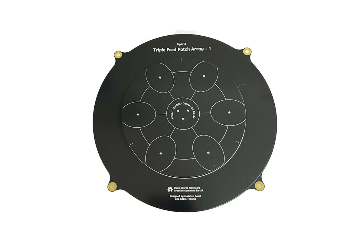 3DXR-150mm Triple Feed Patch Array FPV Antenna