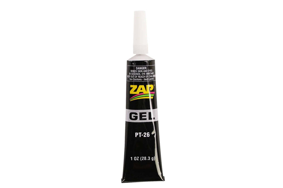 Zap Gel CA No Drip Suck Back Tube 1oz PT-26