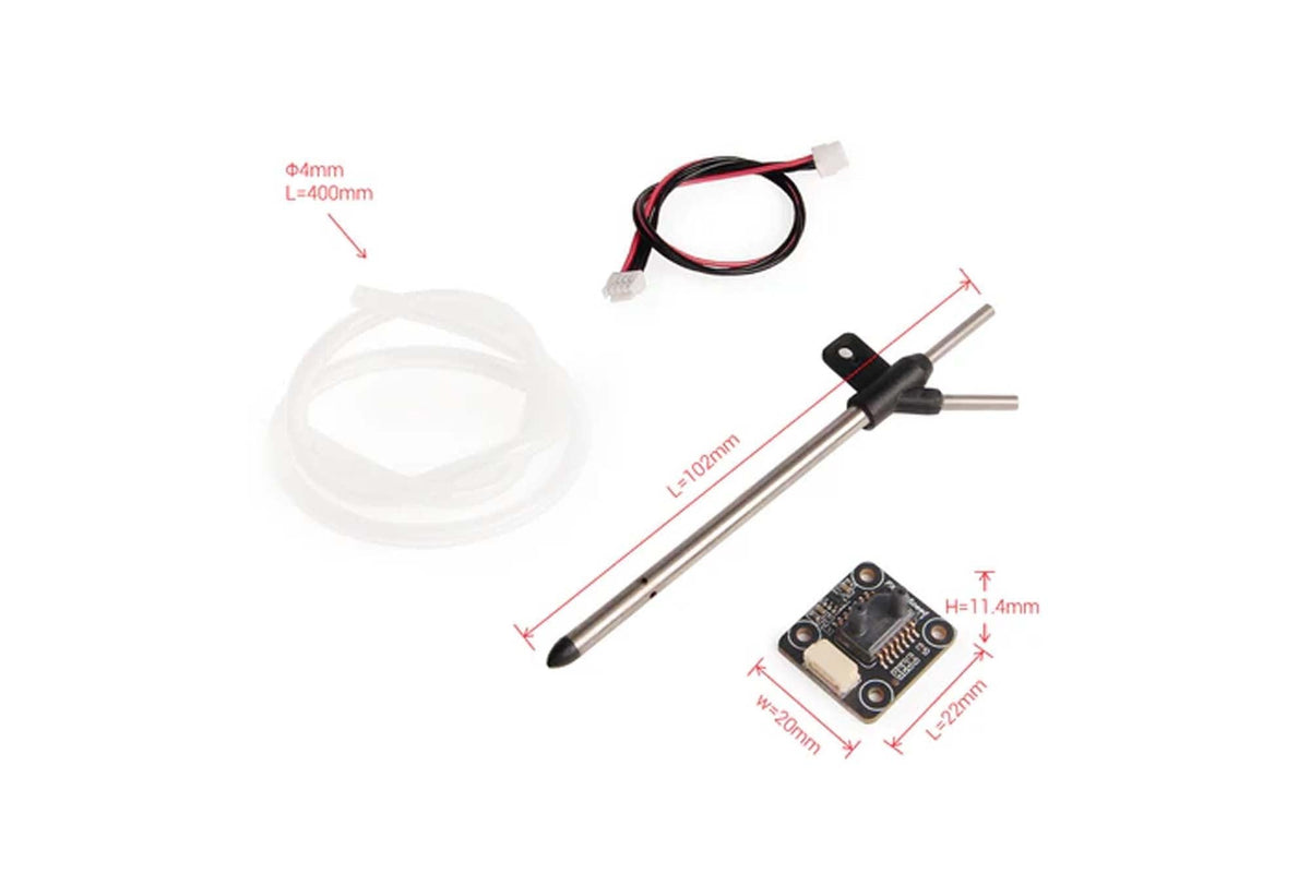 Holybro - Digital Air Speed Sensor MS5525DSO w/PT40 Pilot Tube