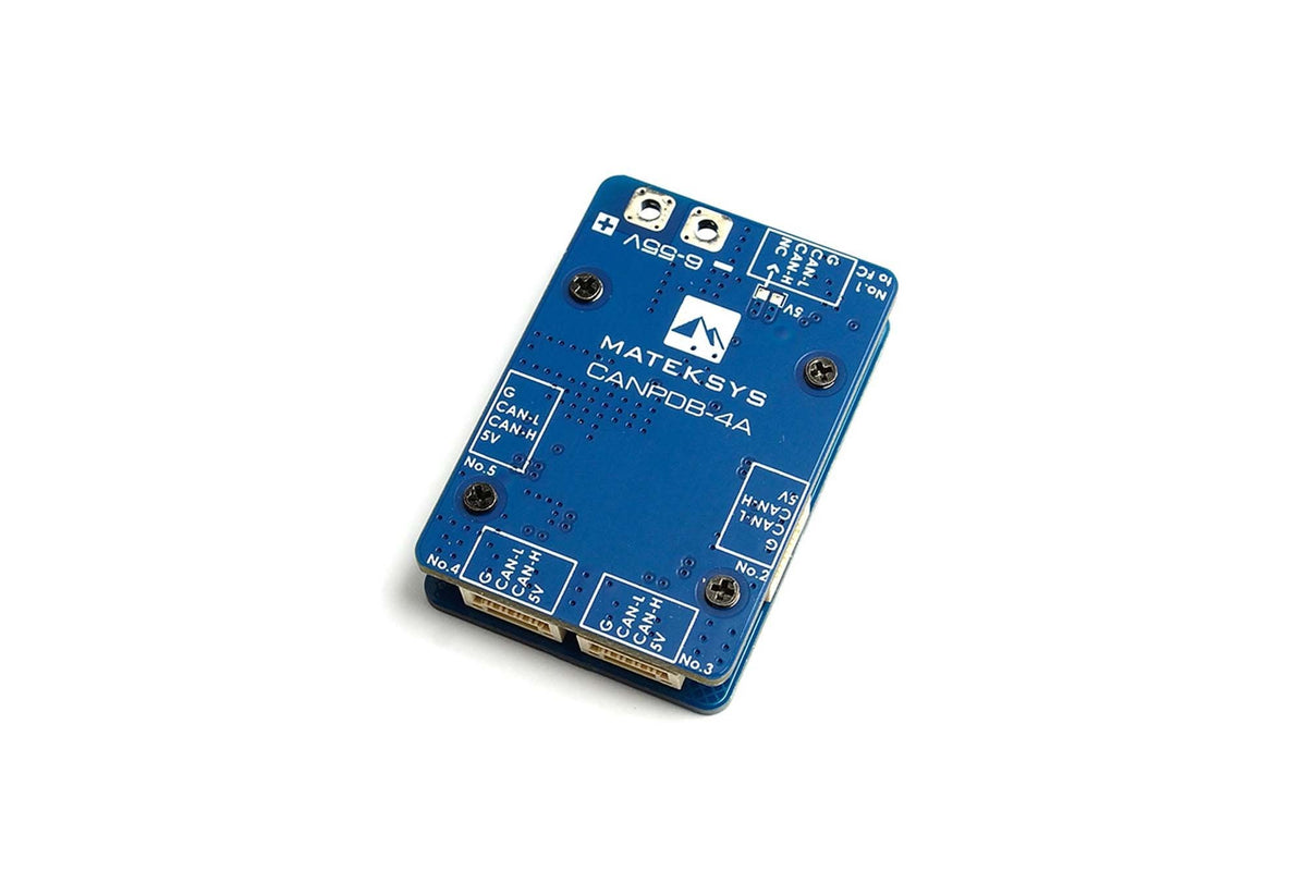 Matek Systems- CANPDB-4A w/4A BEC & JST-GH Splitter