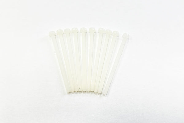 3DXR- White Nylon Screw M3 x 50mm 10Pcs