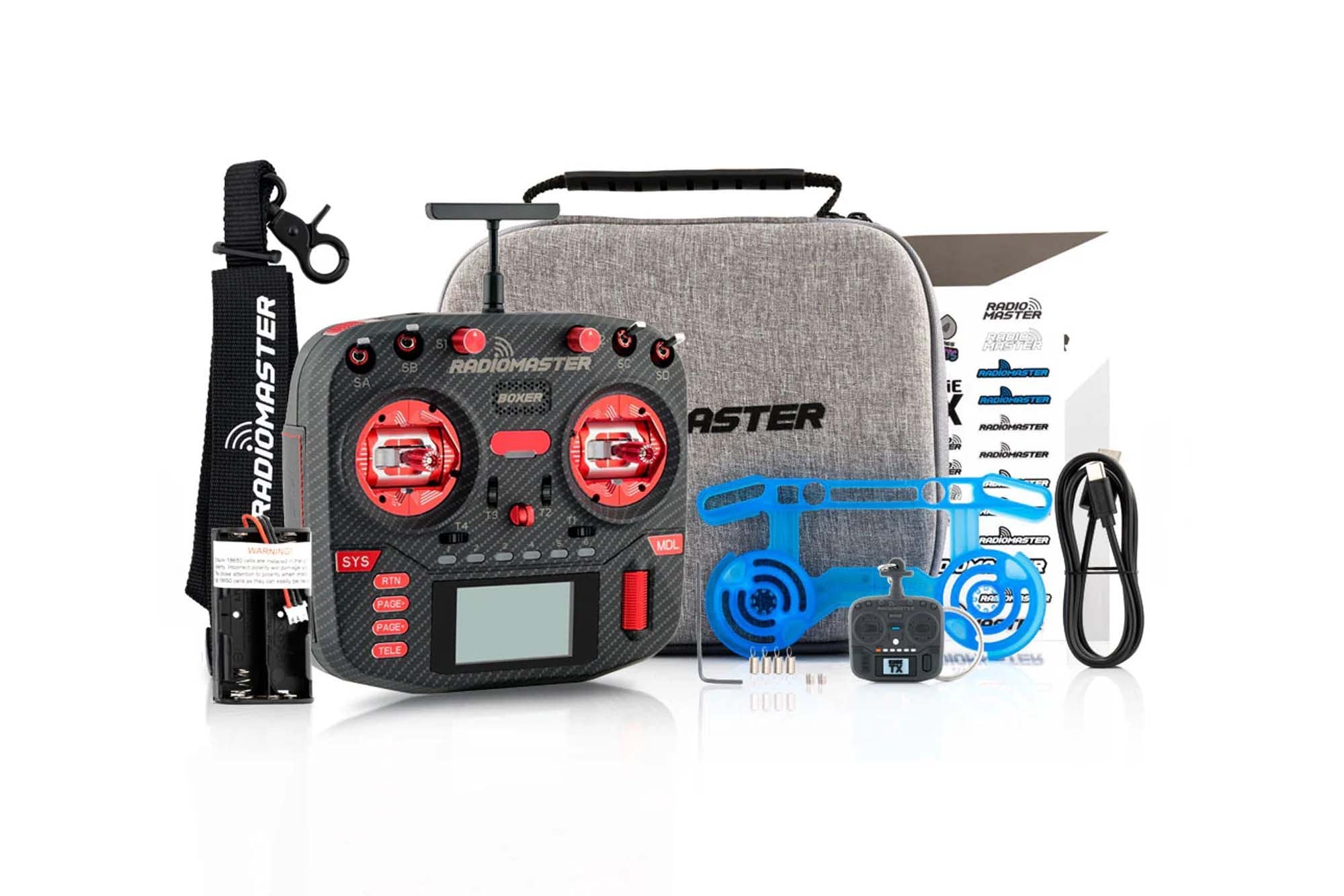 RadioMaster - Boxer MAX ELRS LBT with AG01 M2 - Radio Gear from