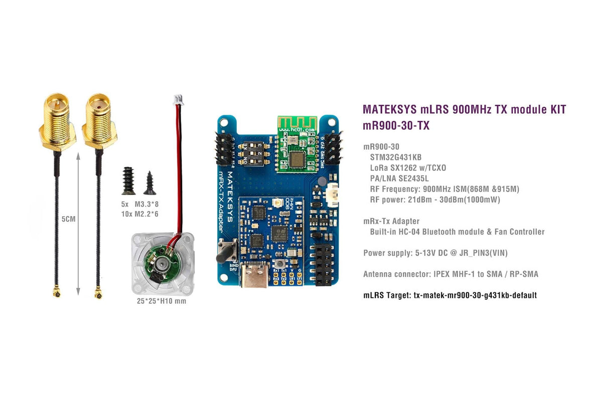 Matek Systems- mR900-30-TX Module Kit