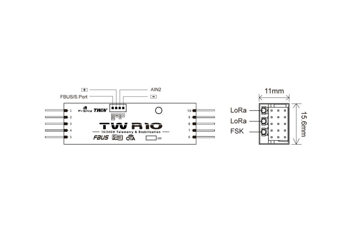 FrSky TW R10