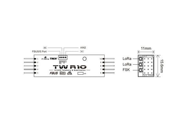 FrSky TW R10